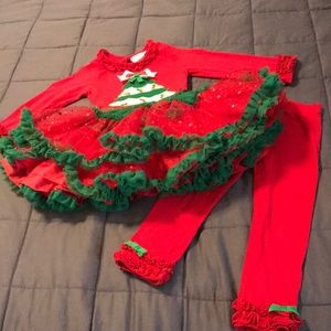 Little Girl’s Christmas outfit